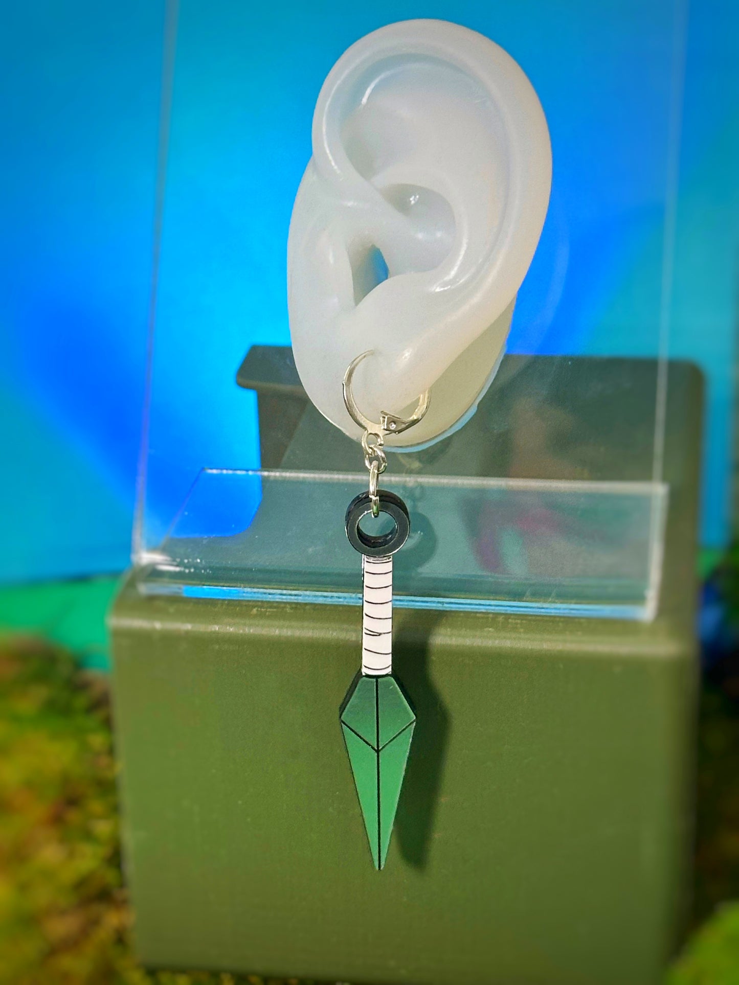 Kunai and Shuriken Earrings