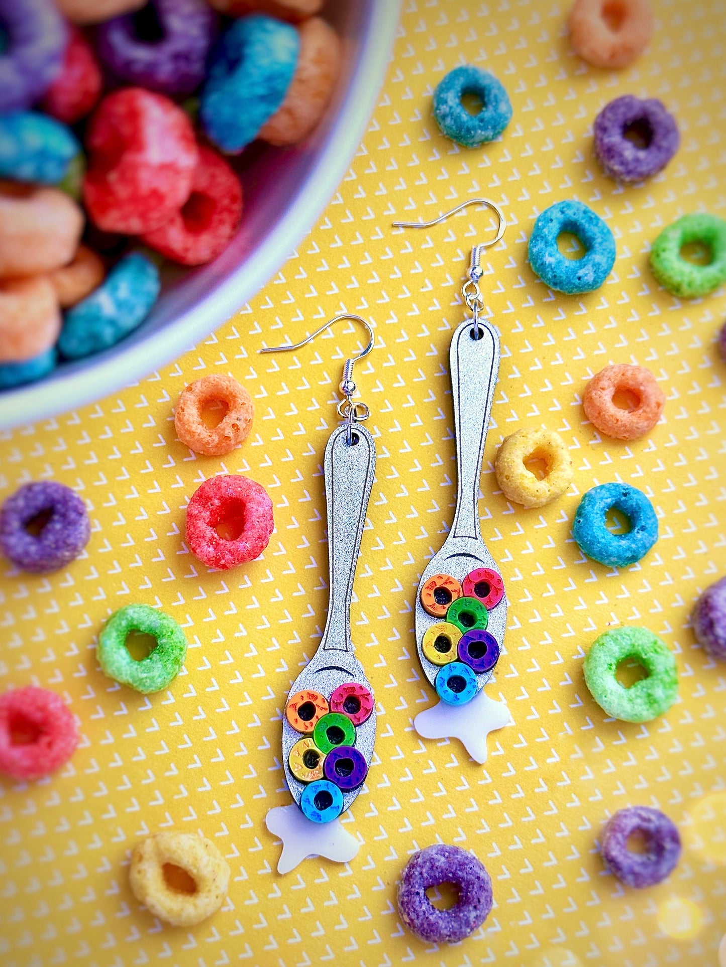 Spoon Full of Cereal Earrings