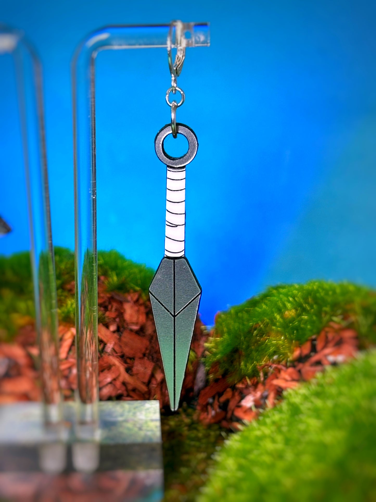 Kunai and Shuriken Earrings