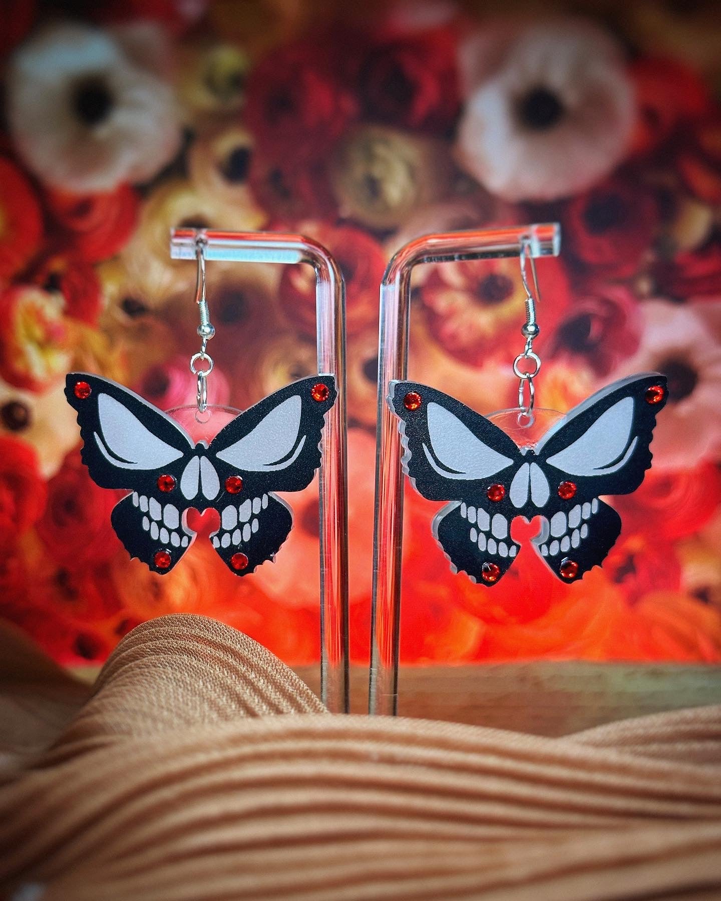 Butterfly of Death Earrings