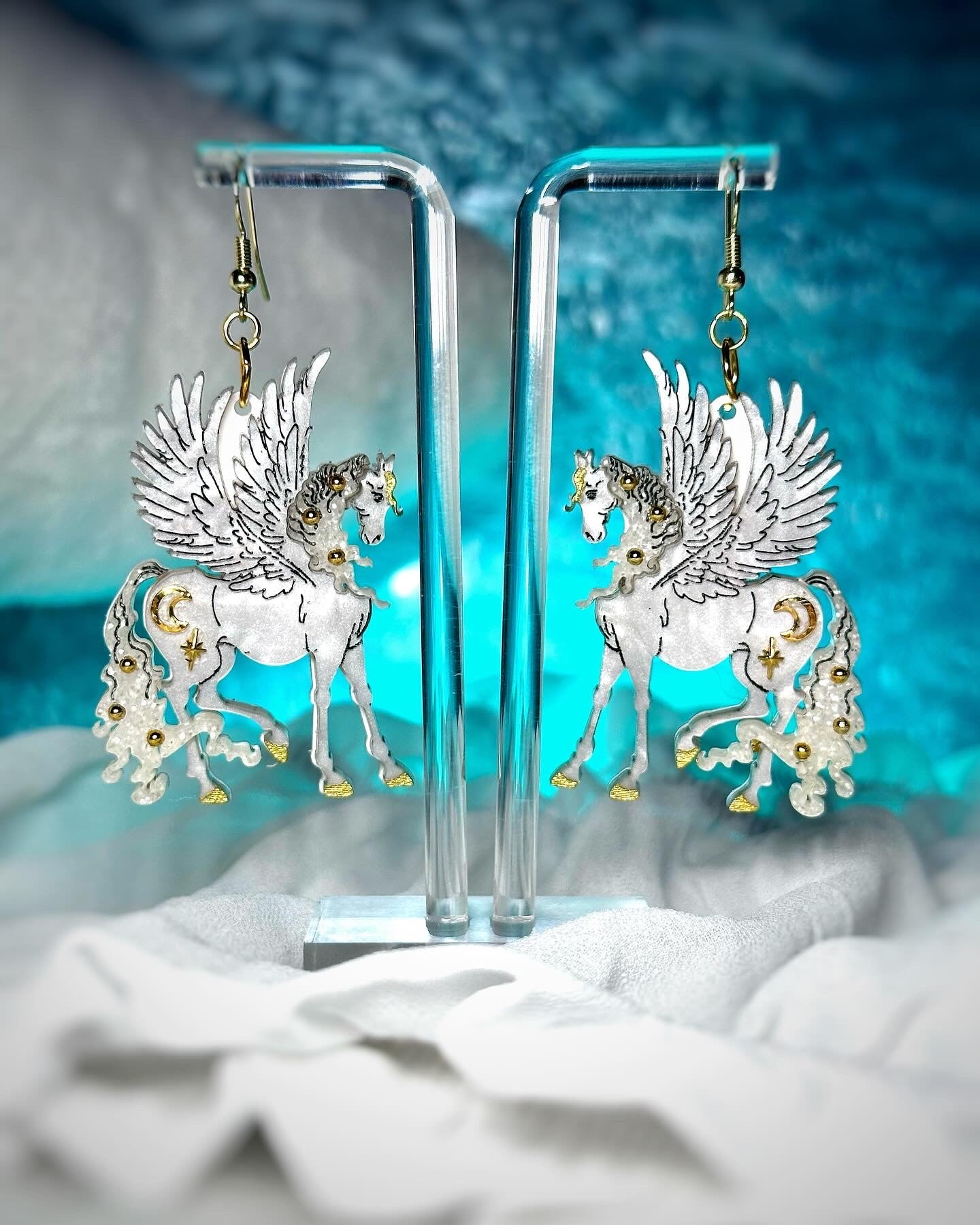 Starry Pegasus Earrings