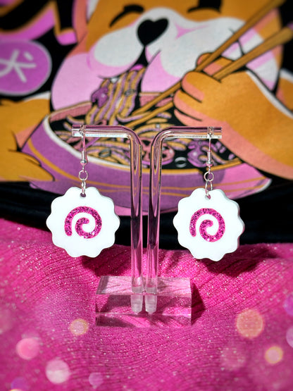 Narut0maki Ramen Earrings