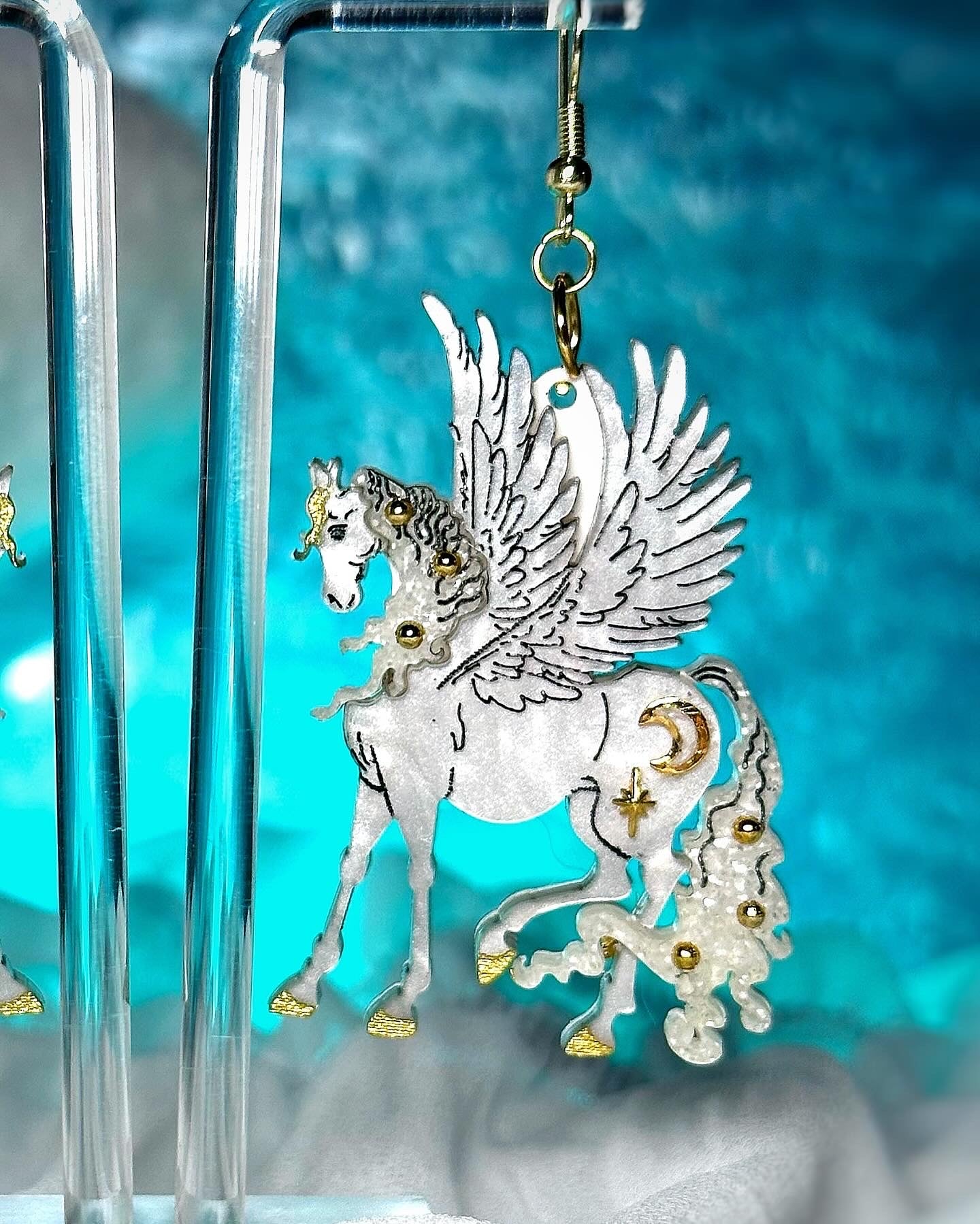 Starry Pegasus Earrings