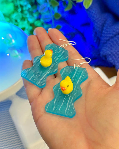 Rubber Duck Earrings