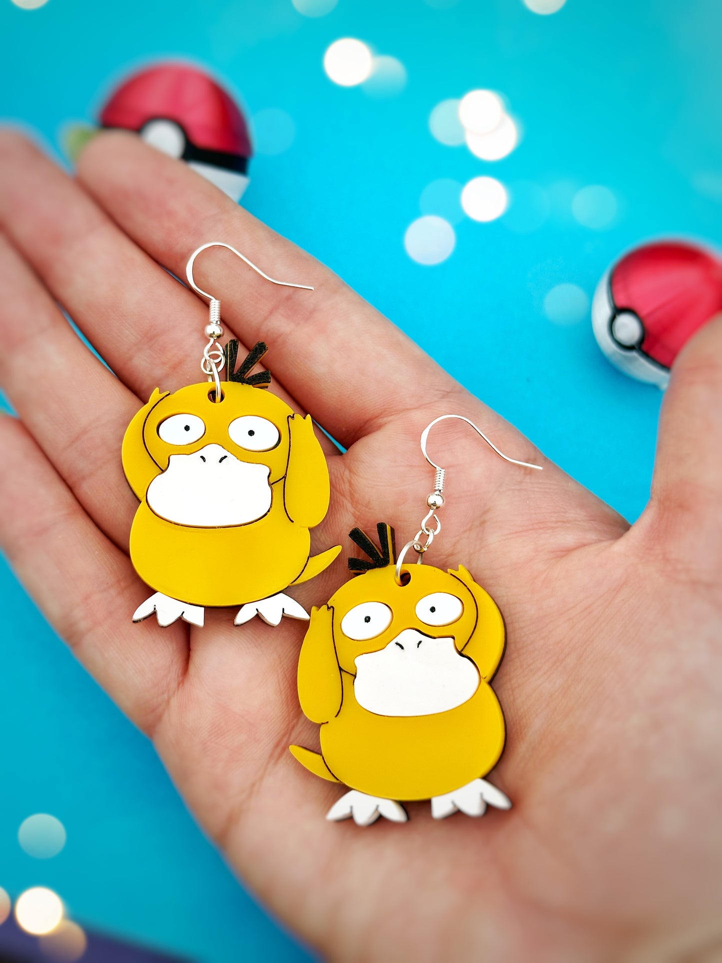 Psy-duck Earrings