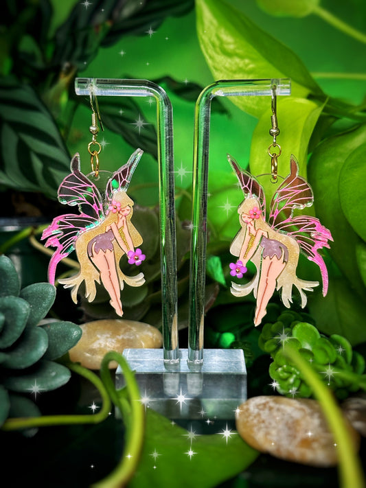 Flower Faerie Earrings