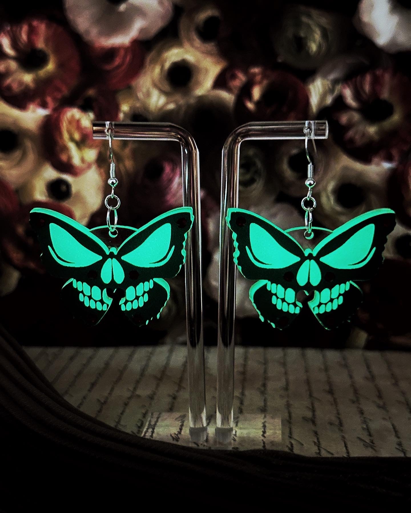 Butterfly of Death Earrings