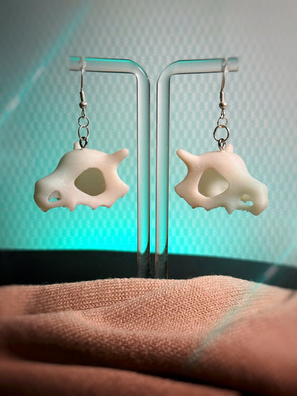 Cub0ne Skull Earrings