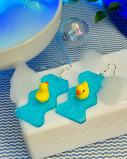 Rubber Duck Earrings