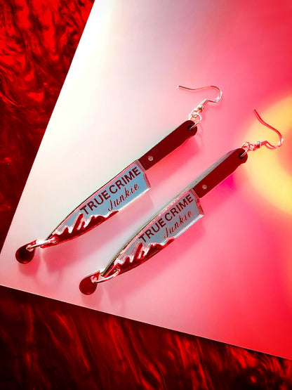 True Crime Junkie Earrings