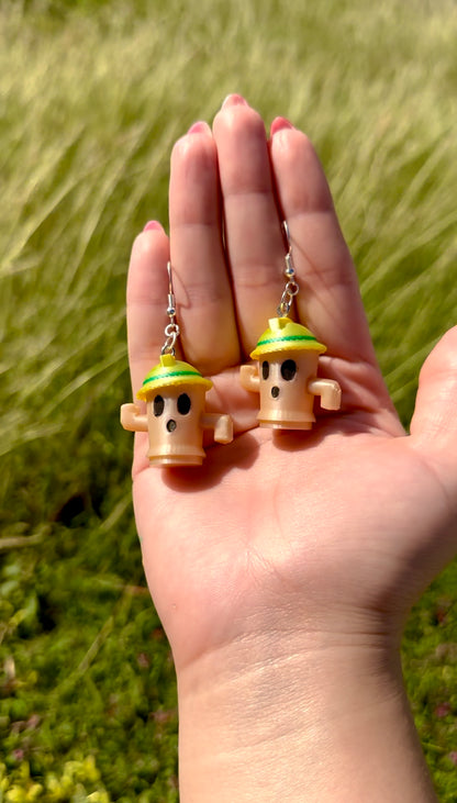 Gyroid 3D Earrings