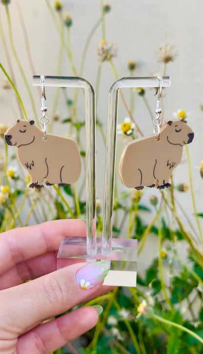 Capybara Earrings