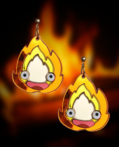 Cute Fire Earrings