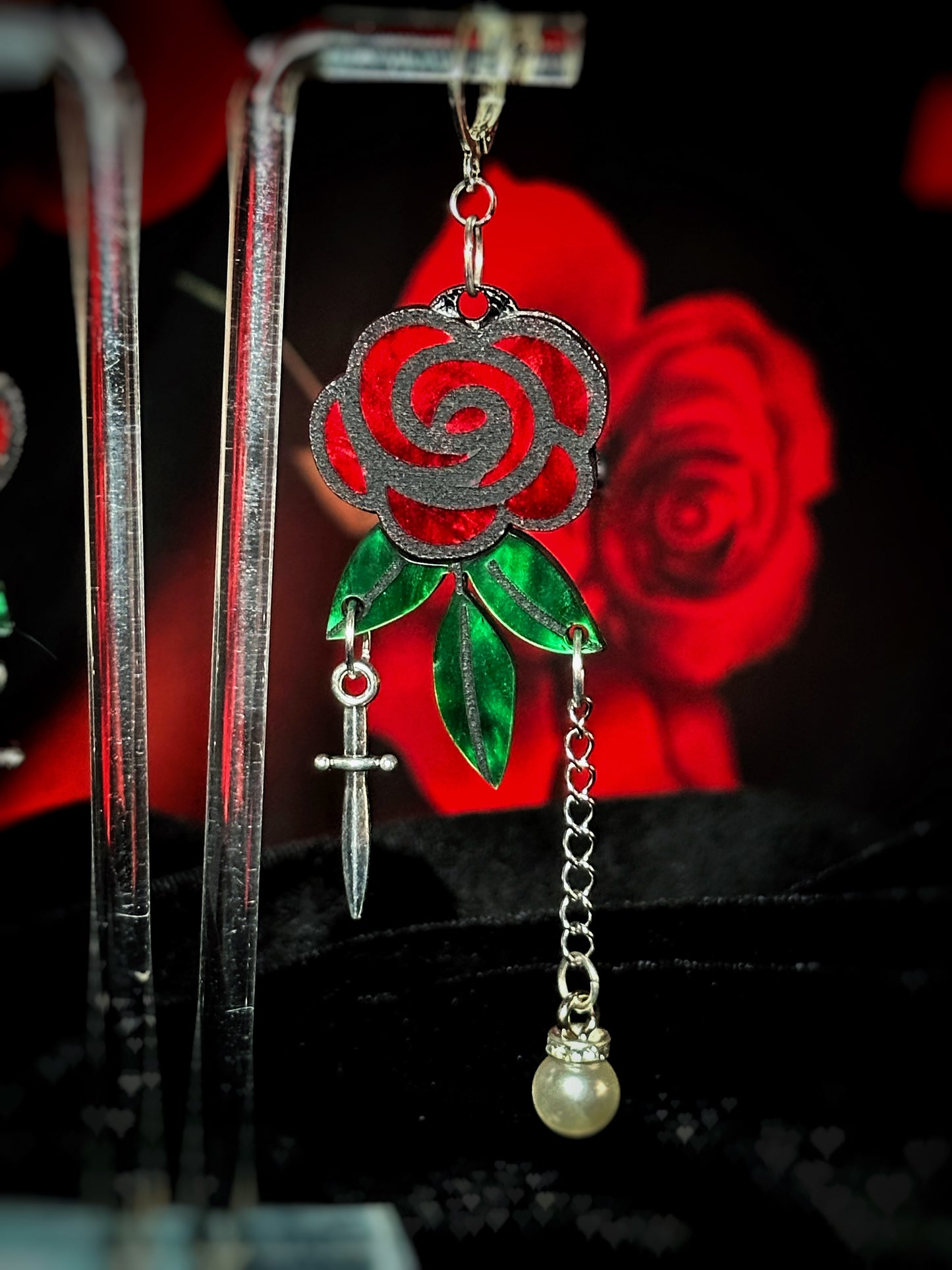 Court of Roses and Daggers Earrings