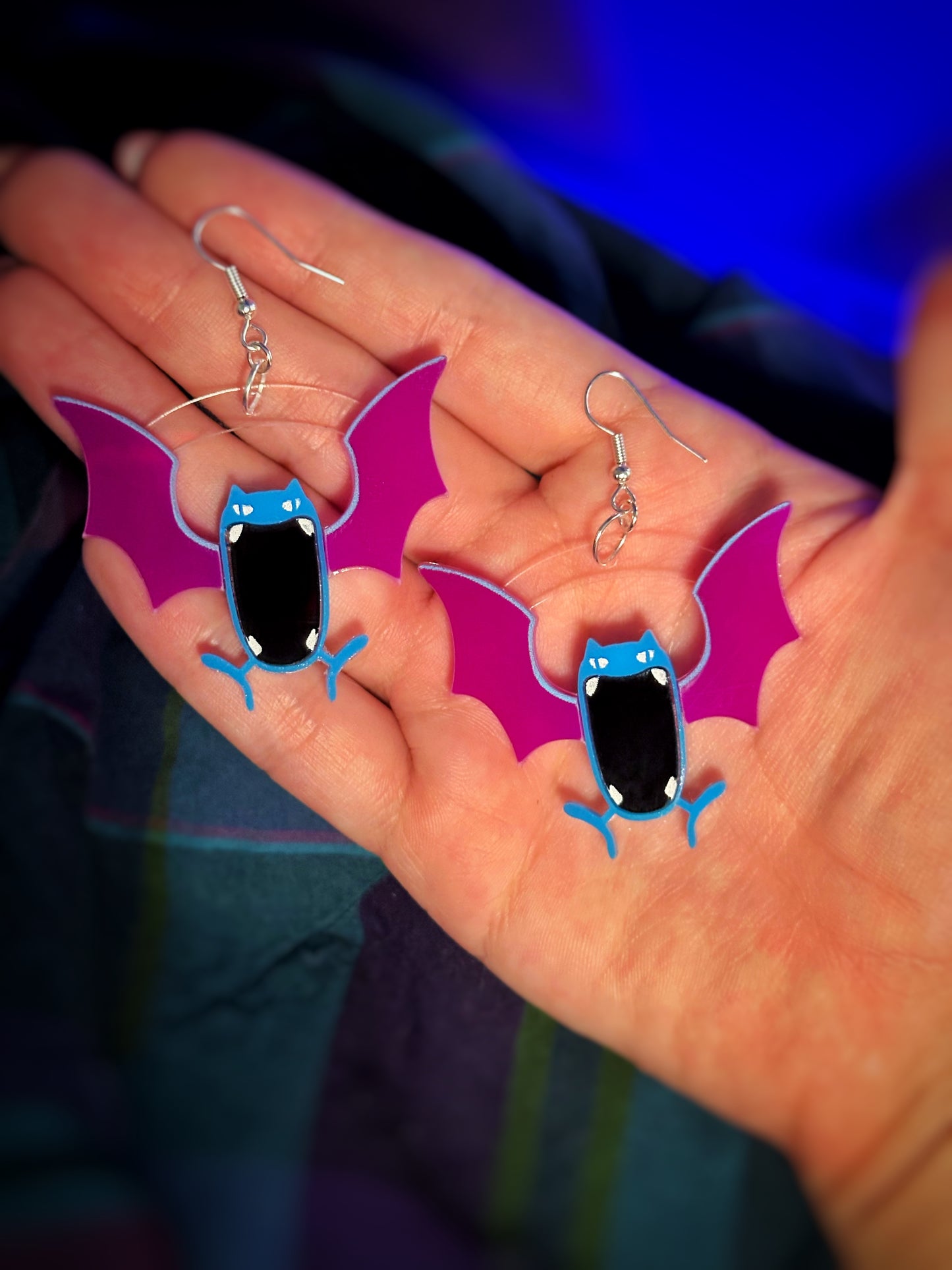 Golbat Earrings