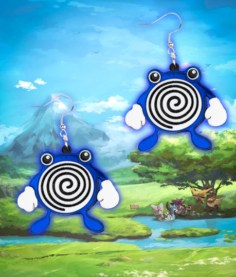 P0liwhirl Earrings