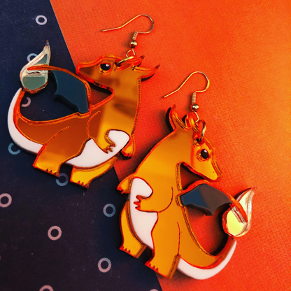 Char!zard Earrings