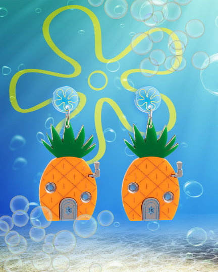 Pineapple House Earrings