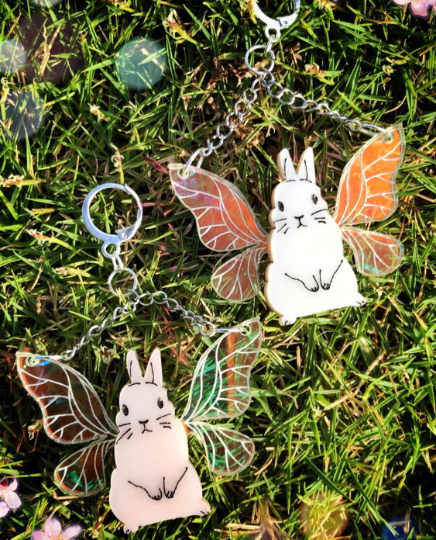 Fairy Bunny Earrings