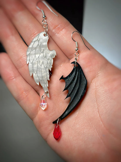 Good and Evil Earrings Mix and Match