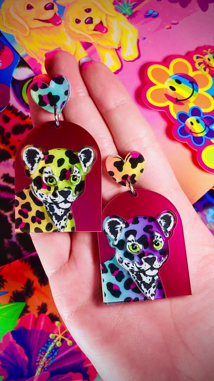 Hunter Leopard Earrings